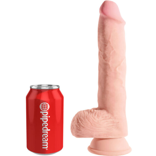 King Cock - Pene Realistico Con Testiculos 19.4 Cm Natural - Imagen 6