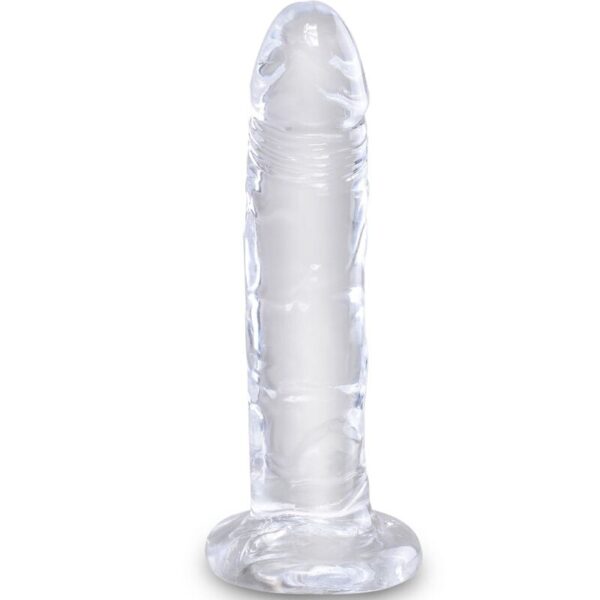 King Cock - Clear Pene Realistico 15.5 Cm Transparente