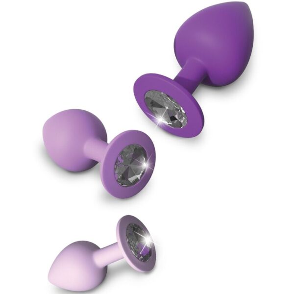 Fantasy For Her - Set Plug Anal Violeta - Imagen 2
