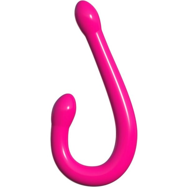 Classix - Dildo Doble Flexible 43.7 Cm Rosa - Imagen 2