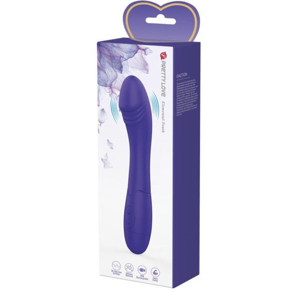 Pretty Love - Elemental Youth Dildo Vibrador Violeta - Imagen 8