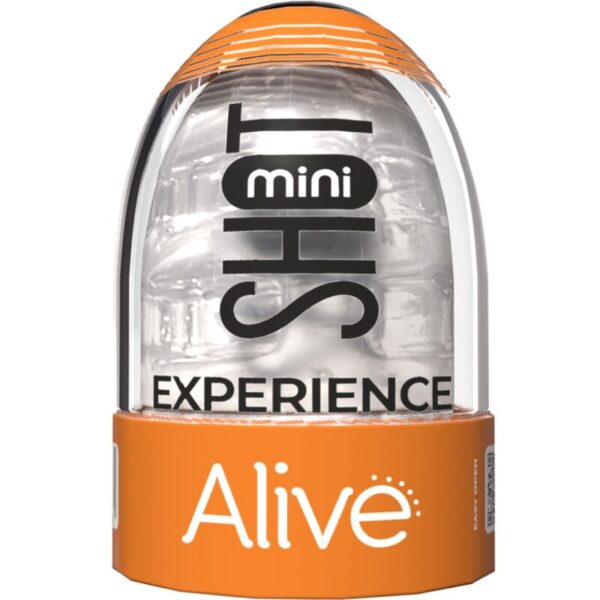 Alive - Shot Experience Mini Masturbador Transparente - Imagen 4