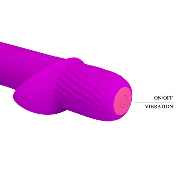 Pretty Love - Troy Vibrador Recargable Morado - Imagen 6