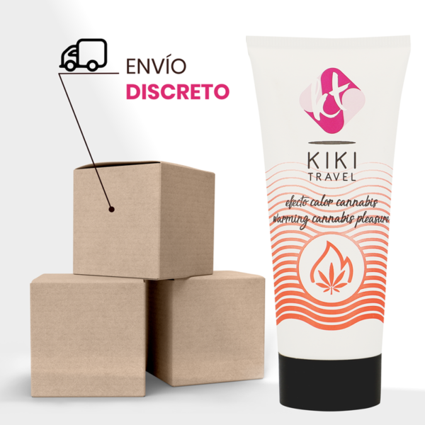 Kikí Travel - Gel Deslizante Sabor A Cannabis Efecto Calor Intenso 50 Ml - Imagen 9