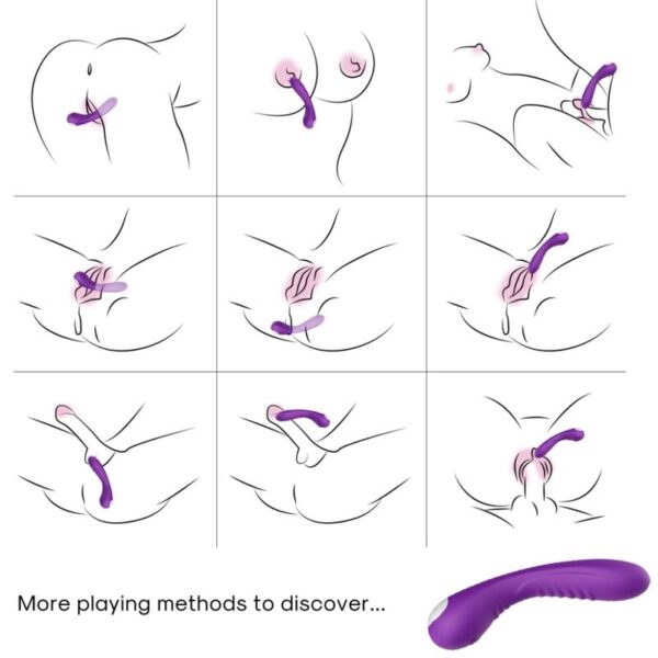 Armony - Legend Vibrador Silicona Violeta - Imagen 2