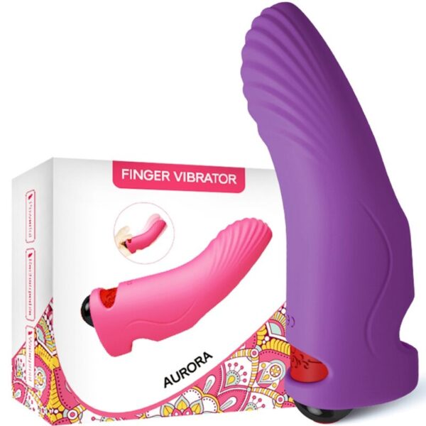 Armony - Aurora Vibrador Dedal Violeta - Imagen 4