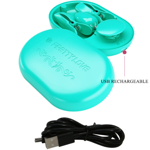 Pretty Love - Surprise Box Pinzas Electro Estimulacion Azul - Imagen 6