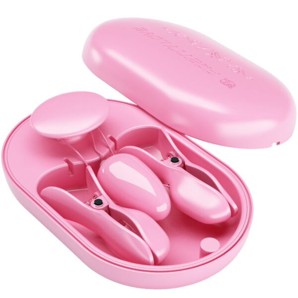 Pretty Love - Surprise Box Pinzas Electro Estimulacion Rosa - Imagen 4