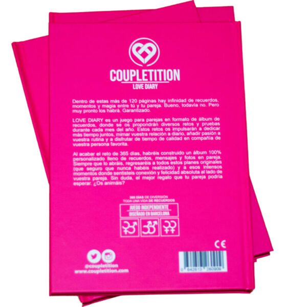 Coupletition - Love Diary Álbum De Recuerdos & Deseos En Pareja - Imagen 2