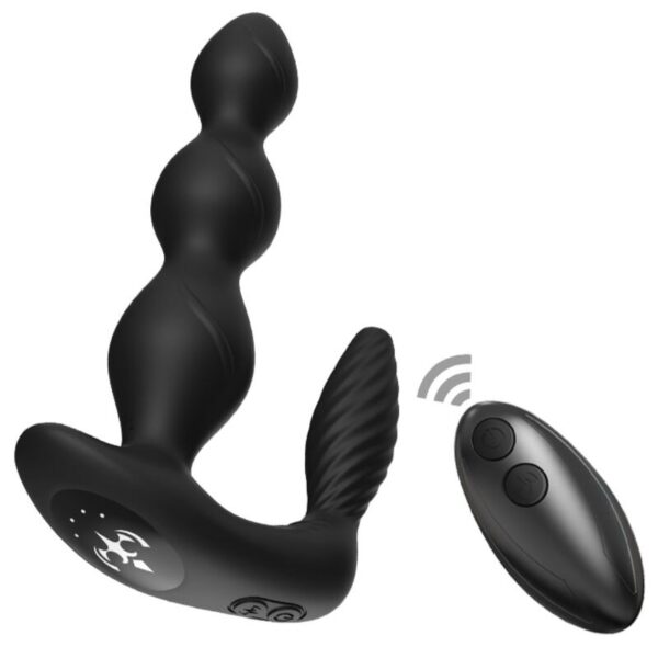 Armony - Manfun Vibrador & Estimulador Plug Anal Control Remoto Negro