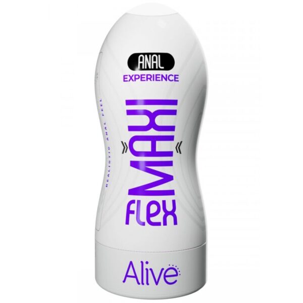 Alive - Maxi Flex Masturbador Masculino Ano Talla L - Imagen 5
