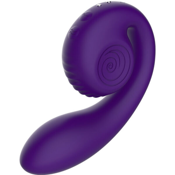 Snail Vibe - Gizi Estimulador Dual Violeta - Imagen 2