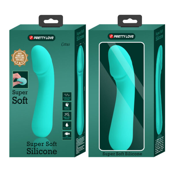 Pretty Love - Cetus Vibrador Recargable Verde Agua - Imagen 9