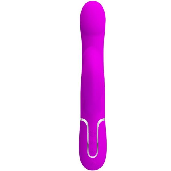 Pretty Love - Vibrador Rabbit Perlas Violeta - Imagen 2