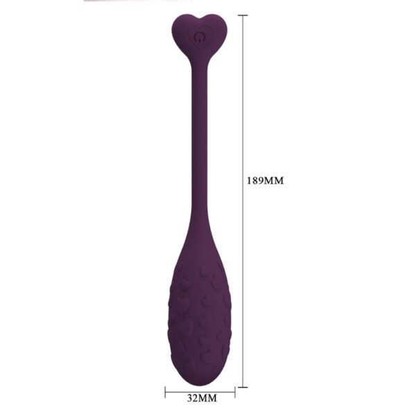 Pretty Love - Fisherman Huevo Vibrador Lila Controlado Por App - Imagen 4