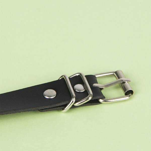 Subblime - Cinturon De Cadenas Cuero Negro Talla Única - Imagen 7