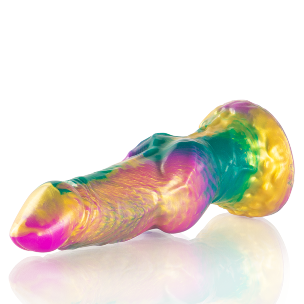 Epic - Iris Dildo Con Testículos Arcoíris De Placer - Imagen 6