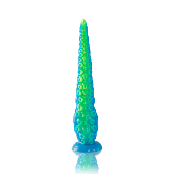 Epic - Scylla Dildo Tentáculo Fino Fluorescente Tamaño Pequeño - Imagen 5