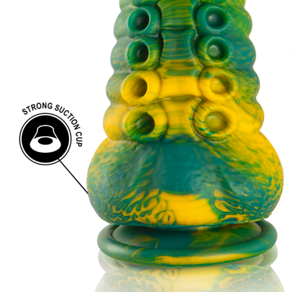 Epic - Cetus Dildo Tentáculo Verde Tamaño Pequeño - Imagen 7
