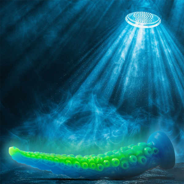 Epic - Scylla Dildo Tentáculo Fino Fluorescente Tamaño Grande - Imagen 10