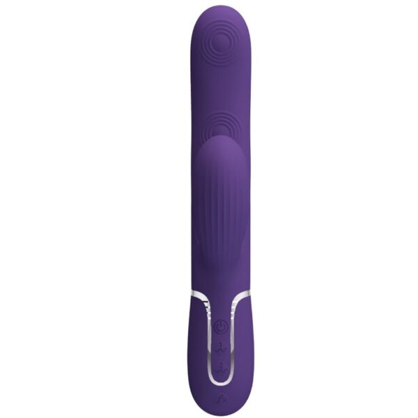 Pretty Love - Perlita Vibrador Punto G 3 En 1 Multifunción Morado - Imagen 3