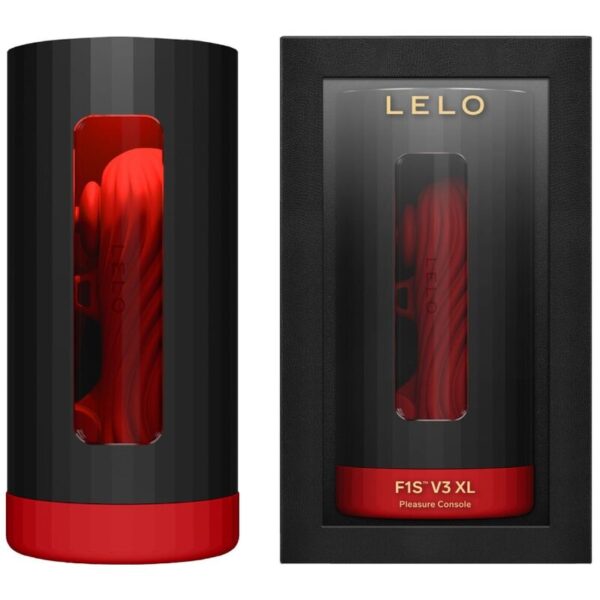 Lelo - F1S V3 Masturbador Masculino Rojo Xl - Imagen 2