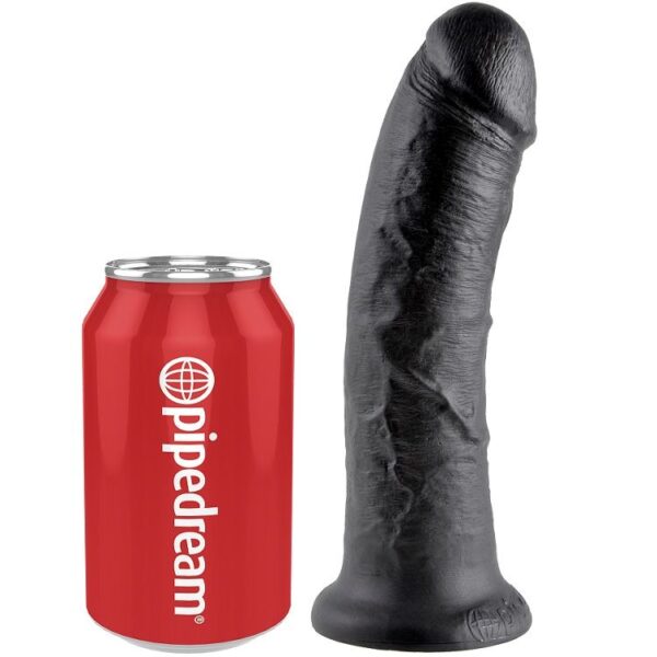 King Cock - 8 Pene Negro 20.3 Cm - Imagen 2