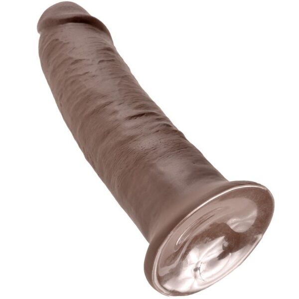 King Cock - 10 Pene Marron 25.4 Cm - Imagen 4