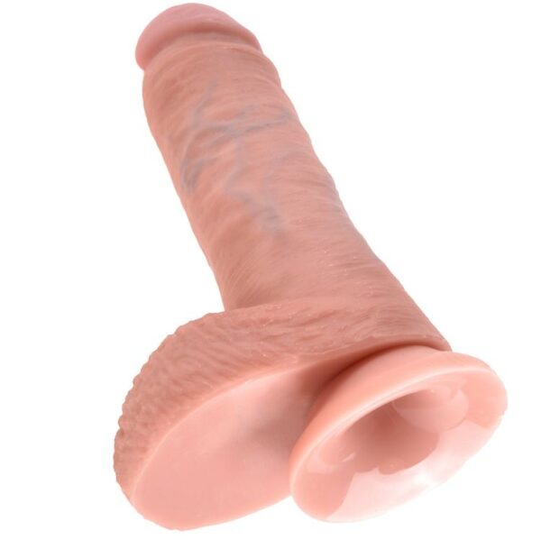 King Cock - 8 Pene Realistico Natural 20.3 Cm - Imagen 5