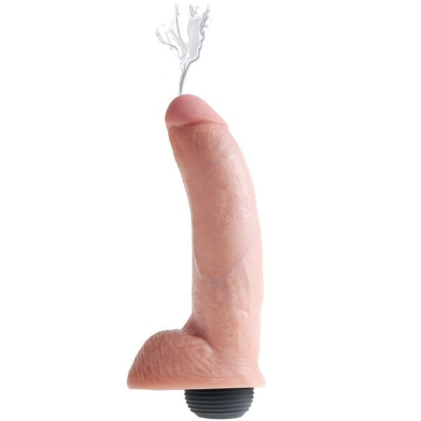 King Cock - Pene Realistico Eyaculador Natural 22.86 Cm - Imagen 4