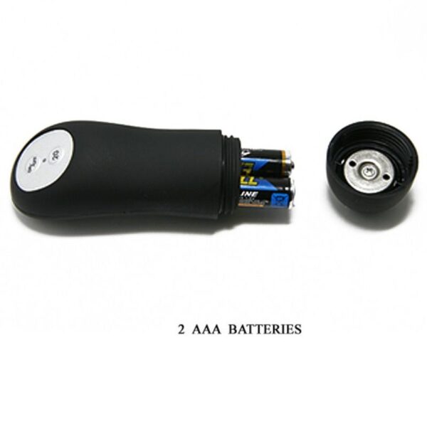 Baile - Butt Plug Anal Con Vibracion Negro - Imagen 9