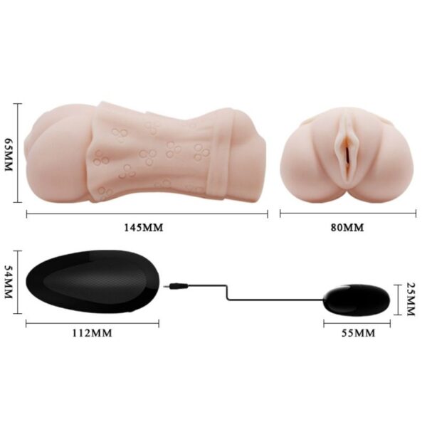 Crazy Bull - Masturbador Water Skin Vagina Con Bala Vibradora 2 - Imagen 6