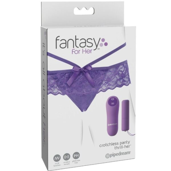 Fantasy For Her - Tanga Vibrador Con Abertura - Imagen 6
