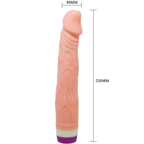 Baile - Vibrador Realístico Natural 22 Cm - Imagen 3