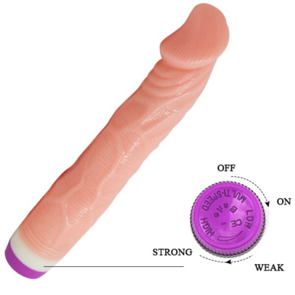 Baile - Vibrador Realístico Natural 22 Cm - Imagen 6