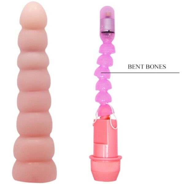 Baile - Flexi Vibe Sensual Spine Vibrador Flexible 19 Cm - Imagen 4