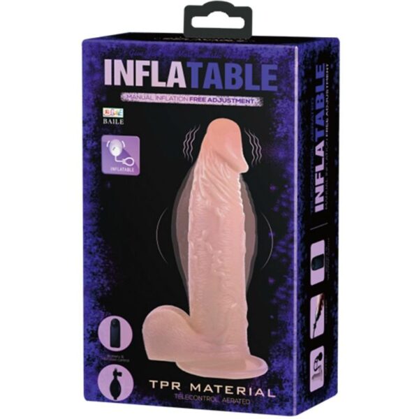 Baile - Dildo Realistico Vibrador E Inflable - Imagen 10