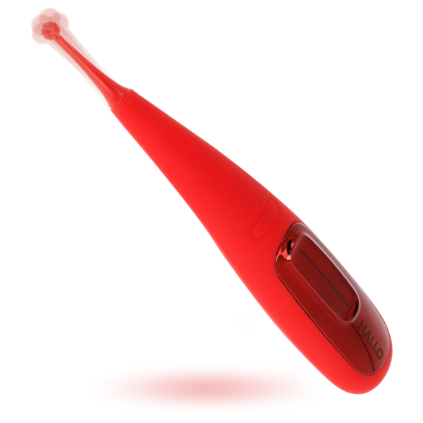 Hallo - Focus Potente Vibrador Touch Rojo