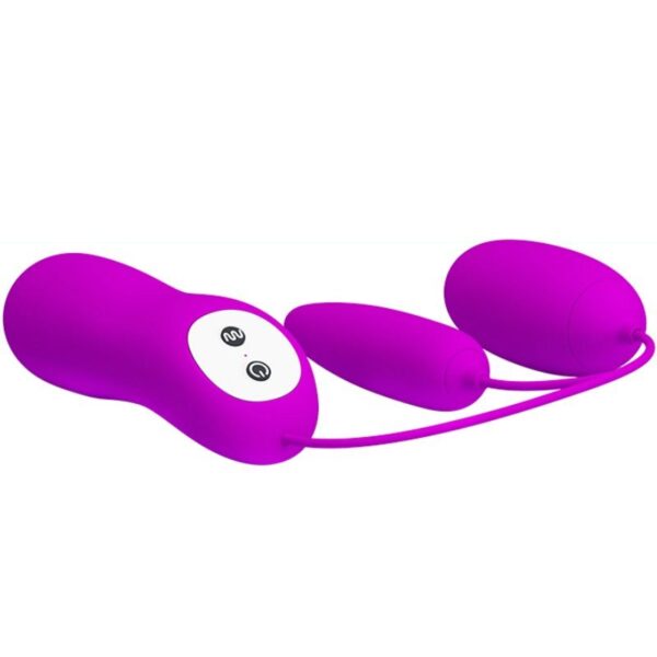 Pretty Love - Irma Huevo Vibrador Doble - Imagen 2