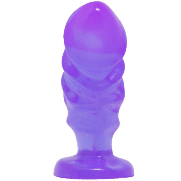 Baile - Plug Anal Unisex Con Ventosa Lila - Imagen 2