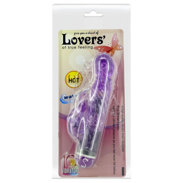 Baile - Vibrador Multivelocidad Con Estimulador Lila - Imagen 2