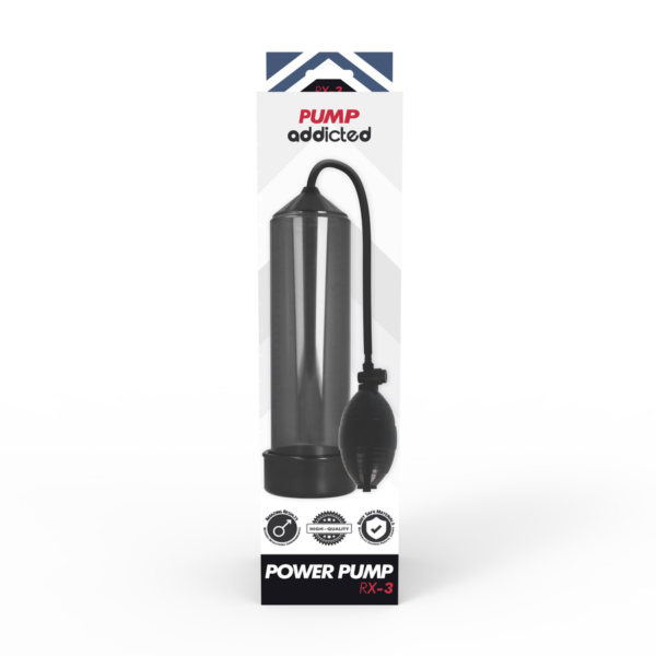 Pump Addicted - Rx3 Bomba Erección Negro - Imagen 5