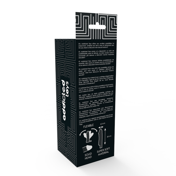 Addicted Toys - Extensor Para El Pene Negro - Imagen 6