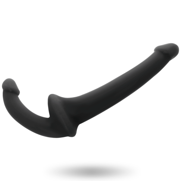 Addicted Toys - Dildo Con Arnés Sin Sujección Negro - Imagen 3