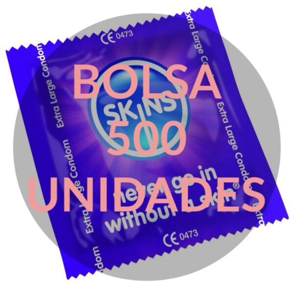 Skins - Preservativo Xxl Bolsa 500 Uds - Imagen 2