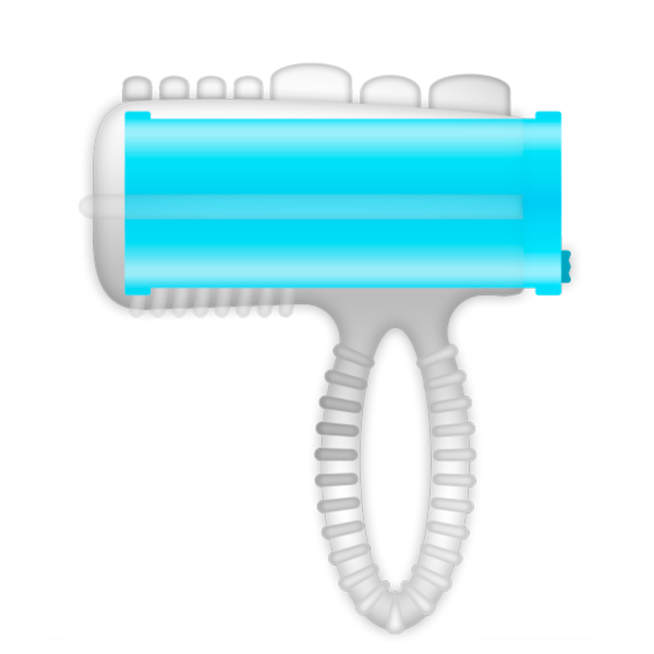 Casual Love - Ring Tongue Vibrating Azul - Imagen 2