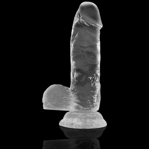 X Ray - Clear Dildo Realista Transparente 15.5 Cm -O- 3.5 Cm - Imagen 6