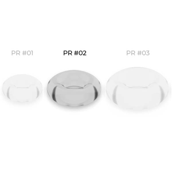 Powering - Super Flexible Y Resistente Anillo Pene  4.5Cm Clear - Imagen 3
