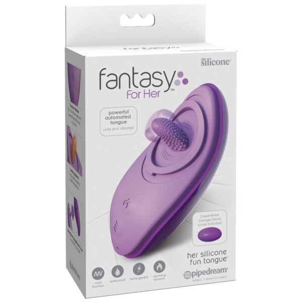 Fantasy For Her - Lengua Estimuladora Her Silicone Fun Tongue - Imagen 5