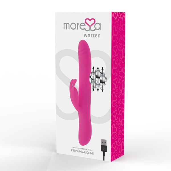 Moressa - Warren Impulsor Oscilante Y Potente Vibracion Premium Silicona Recargable - Imagen 4